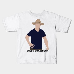 Colby Donaldson Kids T-Shirt